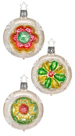 Nostalgia Floral Reflector<br>Inge-glas Ornaments